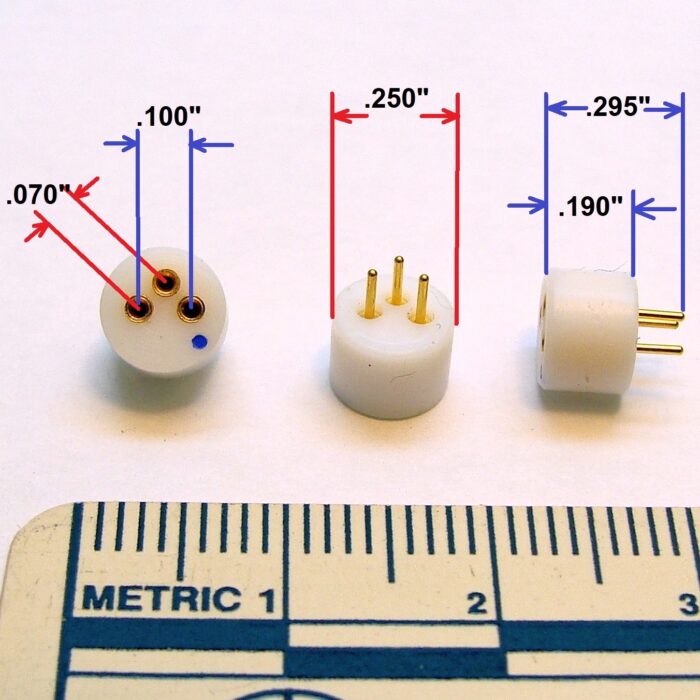 Laser Diode Electrical Connection Socket, PC Mount - Image 2