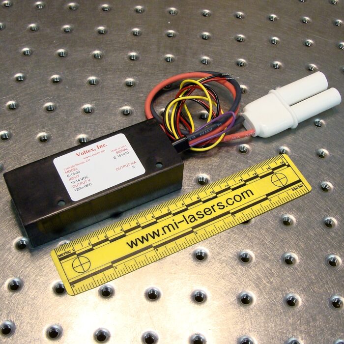 12 VDC HeNe Laser Power Supply for 6" to 9" heads