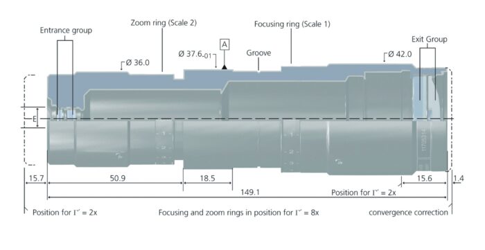 Beam Expander / Collimator 2-8x adjustable 633-980nm - Image 6