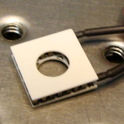 Thermoelectric Peltier Module 15 x 15 x 3.6 mm + 7mm Hole